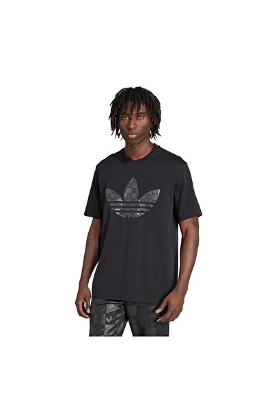 adidas JY2984-E Graphic Lo Ss T Ανδρικό T-Shirt Μαύρο