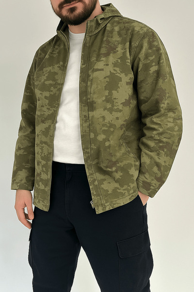 RESSHO ASKERİ KAMUFLAJ MONT