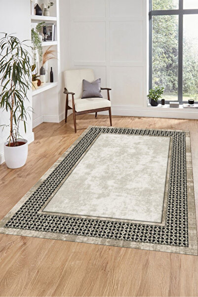 Bir Aksesuar Dijital Baskılı Yıkanabilir Dot Taban Kaymaz Halı Yolluk Mutfak ...