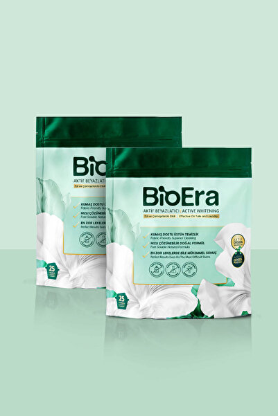 BioEra Aktif Çamaşır Beyazlatıcı Ve Tül Beyazlatıcı 750 Gr. X 2 Adet