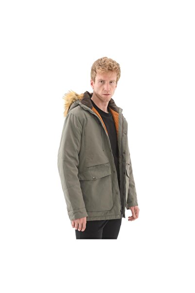 lumberjack ML COLDIN 2-W22CYPM-01GQ Χακί Ανδρικό Κοντό Παλτό