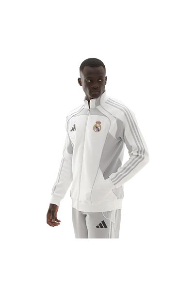 adidas Jn3069-E Real Madrid Ubp Dktt Men's Jacket White