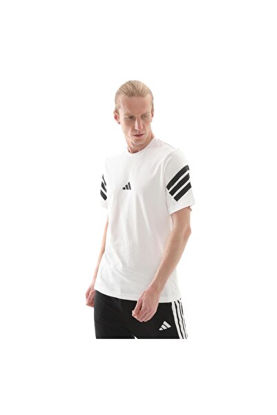 adidas JD4880-E M Fi 3S Reg T Ανδρικό T-Shirt Λευκό