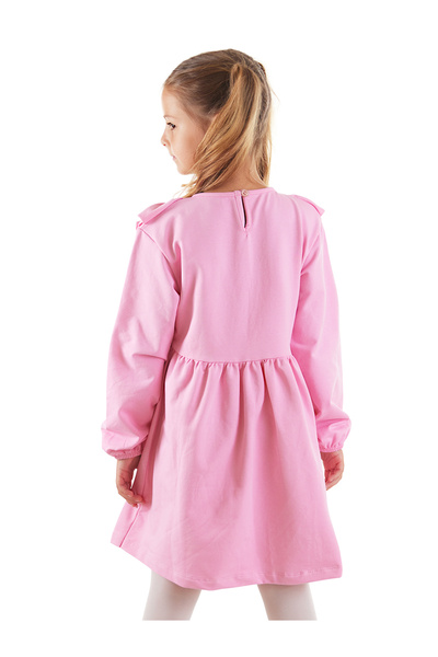 Denokids Rochie pentru fetiță cu unicorn cu sclipici roz
