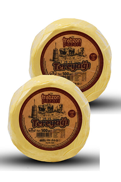 TRABZON PAZARI Az Tuzlu Trabzon Tereyağı 2x500 Gr