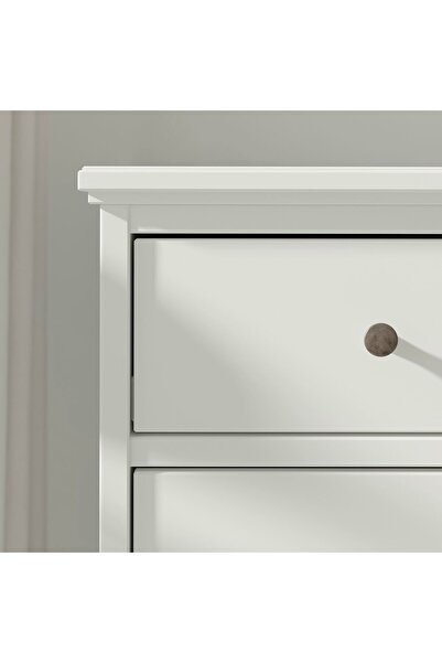 IKEA 6 çekmeceli şifonyer, beyaz, 162x95 cm Genişlik: 162 cm Derinlik: 50 cm Yükseklik: 95 cm