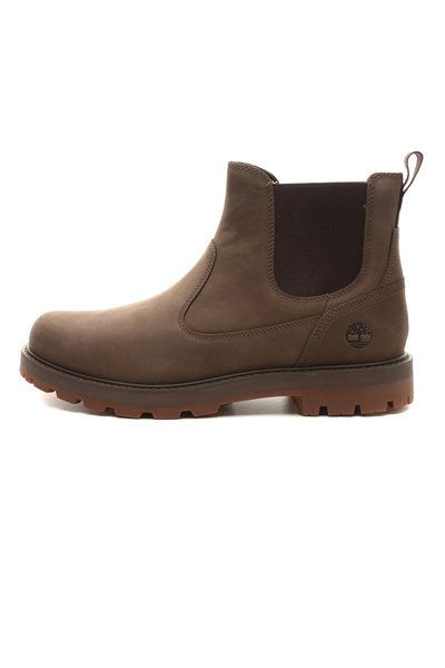 Timberland B0A6A4WEM51-R أحذية بريتون رود ميد تشيلسي للرجال &amp; Ccedil؛izme القهوة