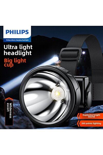 Philips SFL1342 SFL1342 LED Headlamp Sensor Head Flashlight Ten Types of Lighting Type-C Rechargeabl