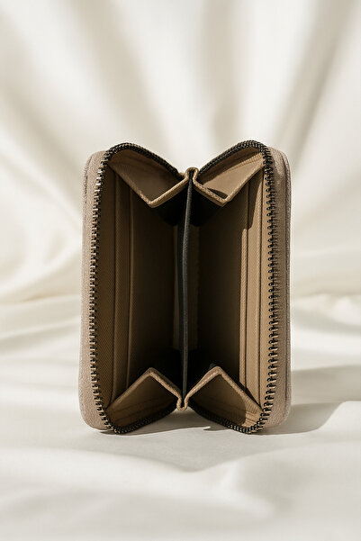 Aura Collection Online Luna Shiny Glitter Zipper Wallet