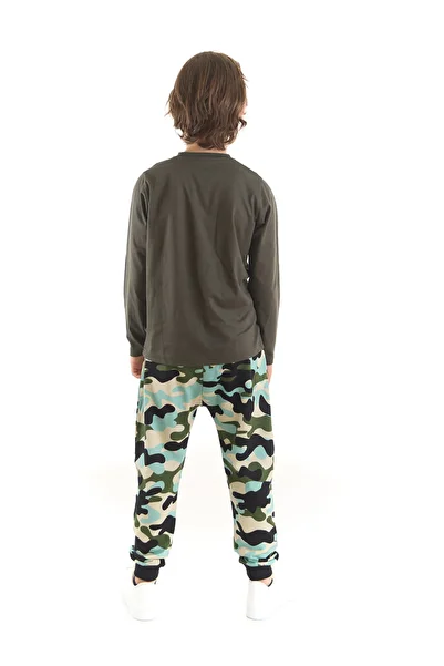 MSHB&G Set pantaloni de camuflaj cu chitara pentru baietel