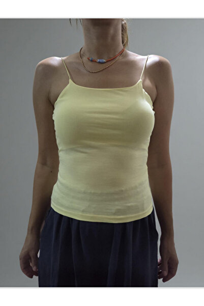 MODA Body lung pentru femei cu bretele din frânghie