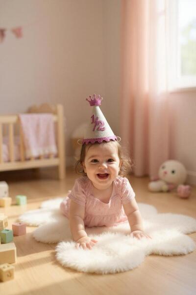 Cadde Süs 1/2 yaş Kukuli Şapka