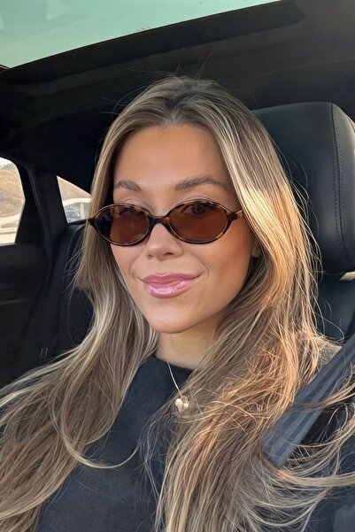 REN EYEWEAR MİUX BORDO LEOPARD SUNGLASSES OVAL 2024 NEW SEASON POPULAR UV400 / REN EYEWEAR