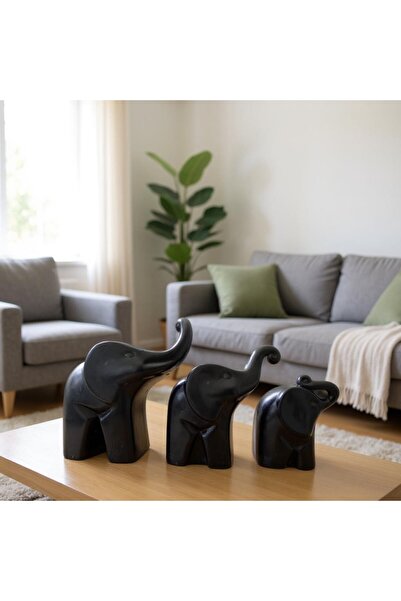 BASSDEKOR BETON - ELEPHANT SET - SİYAH