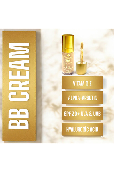 Nice Touch BB Cream SPF 30+ | Yüksek Korumalı, Nemlendirici ve Cilt Tonu Eşitleyici