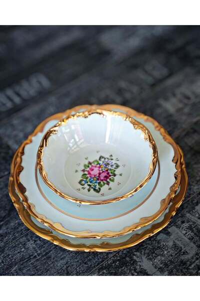 manushum El Boyama Porselen Çukur Kase-beyaz 1 Adet