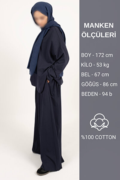 Vauva Παντελόνι με ελαστική μέση φαρδιά κοπή