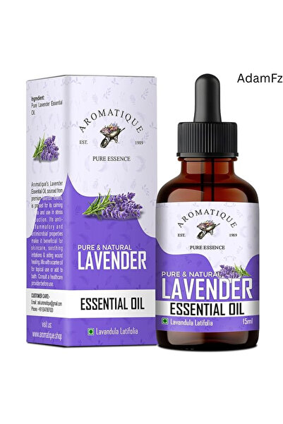Aromatique زيت اللافندر العطري النقي والطبيعي - 15 مل
