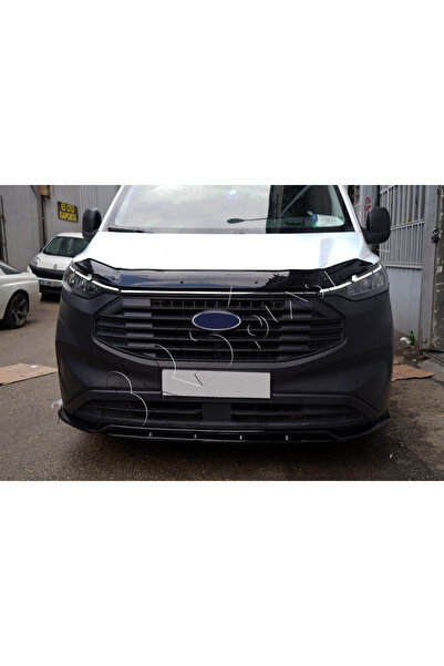 BRSPLAST Ford Custom Uyumlu 2024 Abs Piano Black Kaput Rüzgarlığı