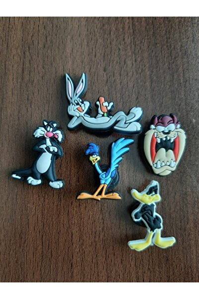 odaburada Terlik Süsü-terlik Tokası Bugs Bunny 5'li Set