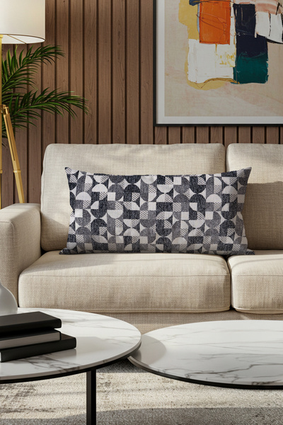 Sezyon غطاء وسادة منقوش من طراز تروجان مقاس 35 × 70