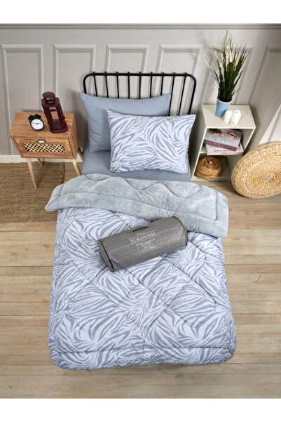 Sudemhome Μονό σετ ύπνου Welsoft Παπλωματάκι διπλής όψης Wellsoft Fluffy Fleece και σεντόνι 100x200