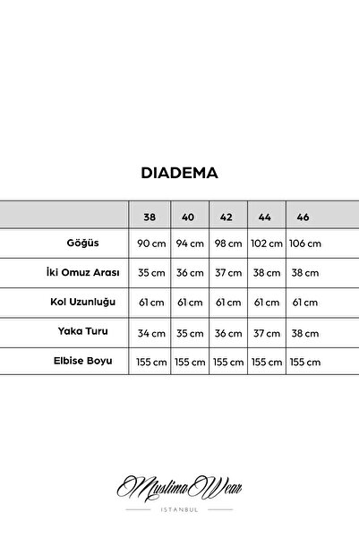 Muslima Wear Diadema Purple Çiçek Desenli Boğazlı Elbise