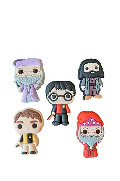 odaburada Terlik Süsü-terlik Tokası Harry Potter 5'li Set