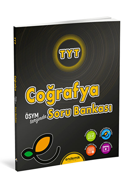 Endemik Yayınları 2026 TYT Coğrafya Soru Bankası Video Çözümlü