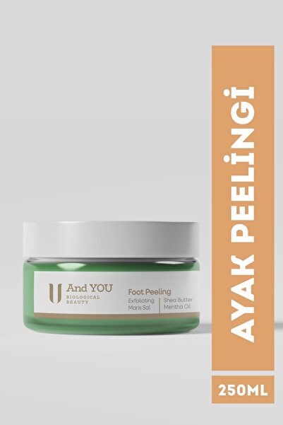 AND YOU تقشير القدم / تقشير القدم 250 مل