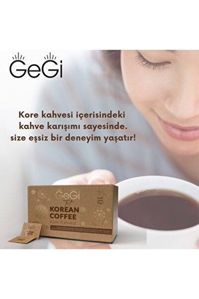 GEGİ Kore Hindiba Kahvesi 2li Ekonomik Paket