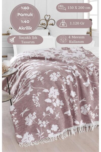 Karna Home Бавовняна телевізійна ковдра «Весна» 150x200 см