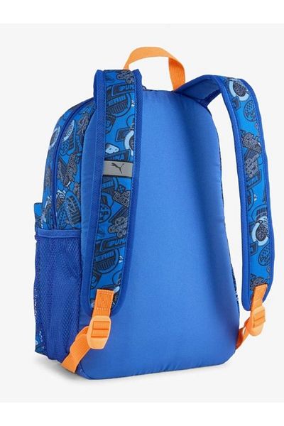 Puma Σακίδιο πλάτης PHASE AOP S BPVivid Blue-AOP 09132403