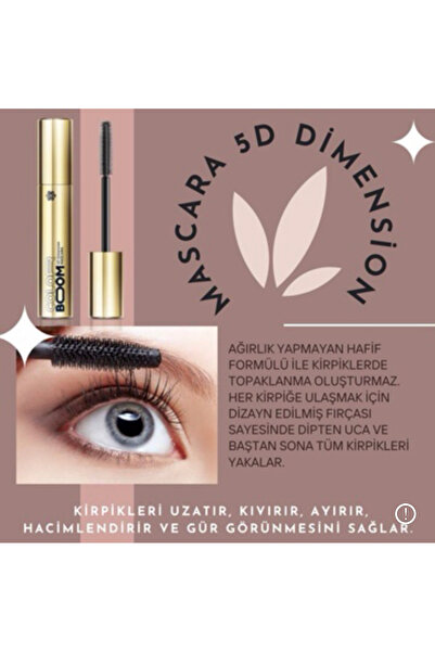 SIBERIAN WELNESS ماسكارا سيبيريا ويلنيس 5D Dimension (01 Extreme Black)