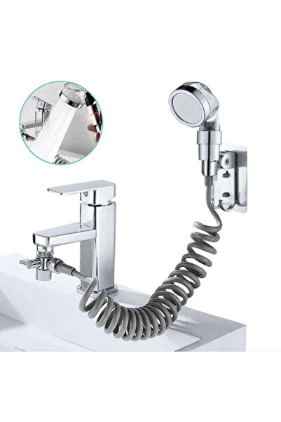 Blasko Extensie Duș pentru Robinet cu Furtun Flexibil, Spălare Ușoară și Instalare Rapidă