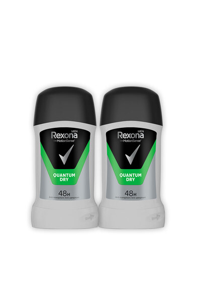 Rexona Men MotionSense Erkek Stick Deodorant Quantum Dry 50 ml x2
