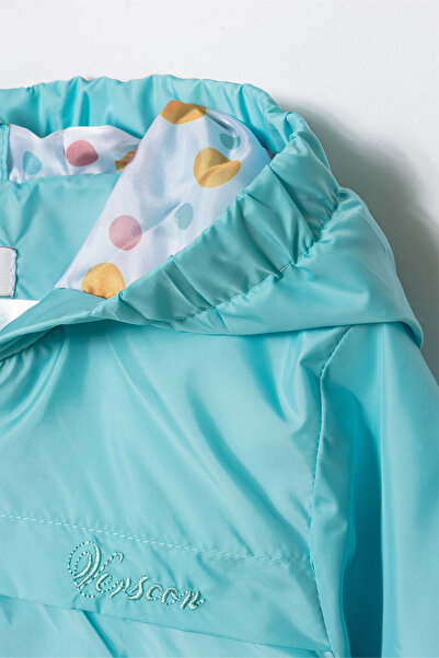 Verscon Girl's Hooded Embroidered Raincoat & Windbreaker 3 - 8 Years