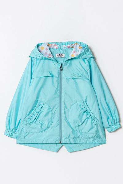 Verscon Girl's Hooded Embroidered Raincoat & Windbreaker 3 - 8 Years
