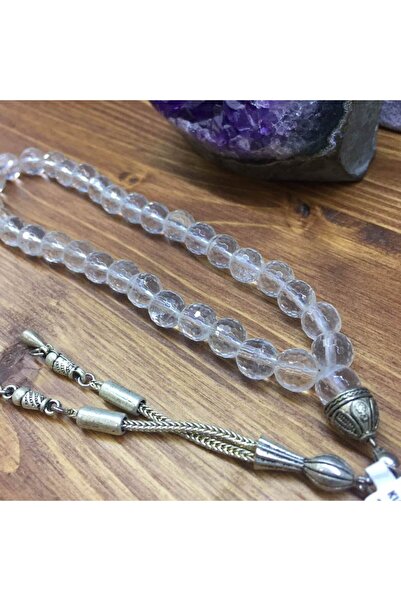Osmanlı Sarayı Natural Stone Quartz Crystal Rosary