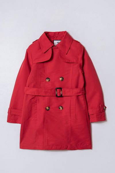 Verscon Girls & Boys Belted Trench Coat 3 - 8 Years