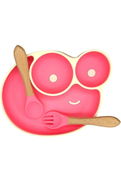 Twisoo Blush Silicone Suction Baby Food Plate - Snail Design, BPA-Free, Food-...