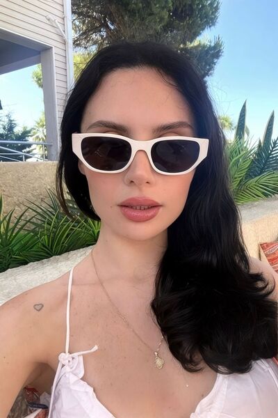 REN EYEWEAR Noir Classic Unisex 2025 White Frame Bride Eyeglasses Popular Women's Glasses / Ren Eyewear