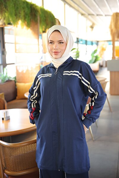 Wovi Γυναικείο Σετ Αθλητικής Φόρμας Hijab με φερμουάρ