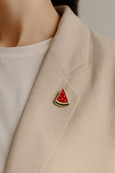 ONDO HOME KARPUZ YAKA BROŞ