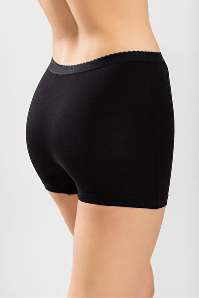 Stars Underwear Kadın Boxer 4'lü paket pamuklu toparlayıcı iç çamaşırı