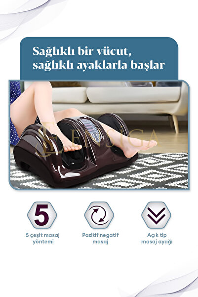 Mega Plus Hava Sıkıştırmalı Ovmalı Bacak Ayak Kol Derin Yoğurmalı Masaj Aleti