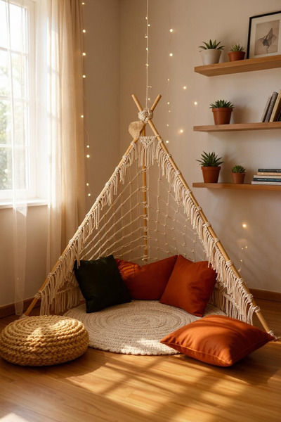 Zuviel Deco Makrome çadır, fotoğraf arka plan, fotoğraf çekimi, organizasyon ...