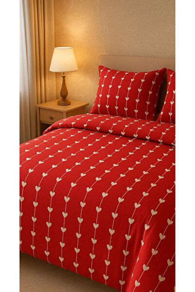 Sheri Home KALP MODEL Çift Kişilik Nevresim (Yorgan Kılıfı+2 Adet Yastık Kılıfı)8886567
