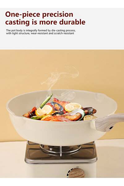 sharpdo HausRoland 7-Piece Cookware Set, Non-stick Surface Pots and Pans Set