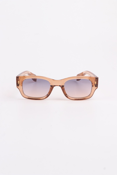 Chunky Frame Marcos Unisex New Season Honey Nude Popular Square Sunglasses